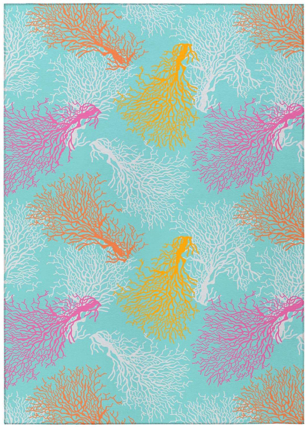 Dalyn Indoor Outdoor Seabreeze Sz2 Teal Washable 9' X 12' Rug Sz3Te9X12
