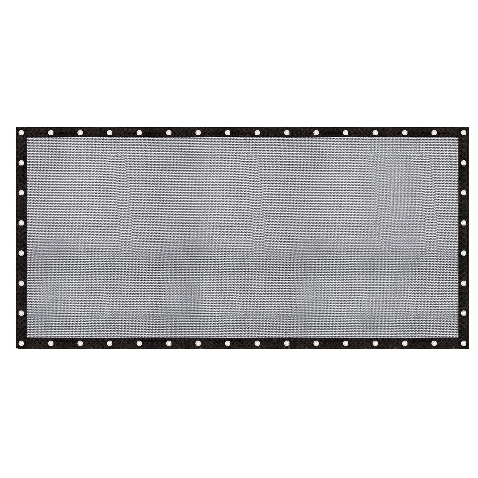 Cool Area 60-70% Sun Shade Cloth Mesh Tarp With Grommets 12X24Ft Patio Screen Mesh For Canopy Garden Porch Greenhouse Pools Dump