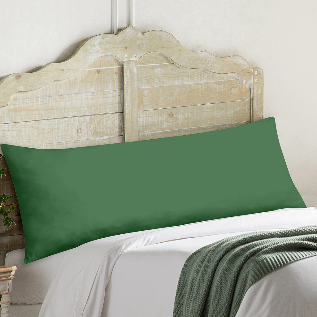 Royale Linens Body Pillow Cover - Double Brushed 1800 Microfiber - 20''X54'' With Hidden Zipper Closure - Wrinkle & Fade Resista