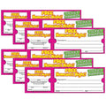 Scholastic Tf-1617-6 Teacher Resources Ticket Awards, 4-Inch X 2.5-Inch, Free Homework Night!, 100 Per Pack, 6 Packs