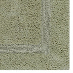 Better Trends 100% Cotton Lux Collection Bath Mats, Sage Contour Bath Mat - Tufted, Reversible & Absorbent & Machine Washable Ba