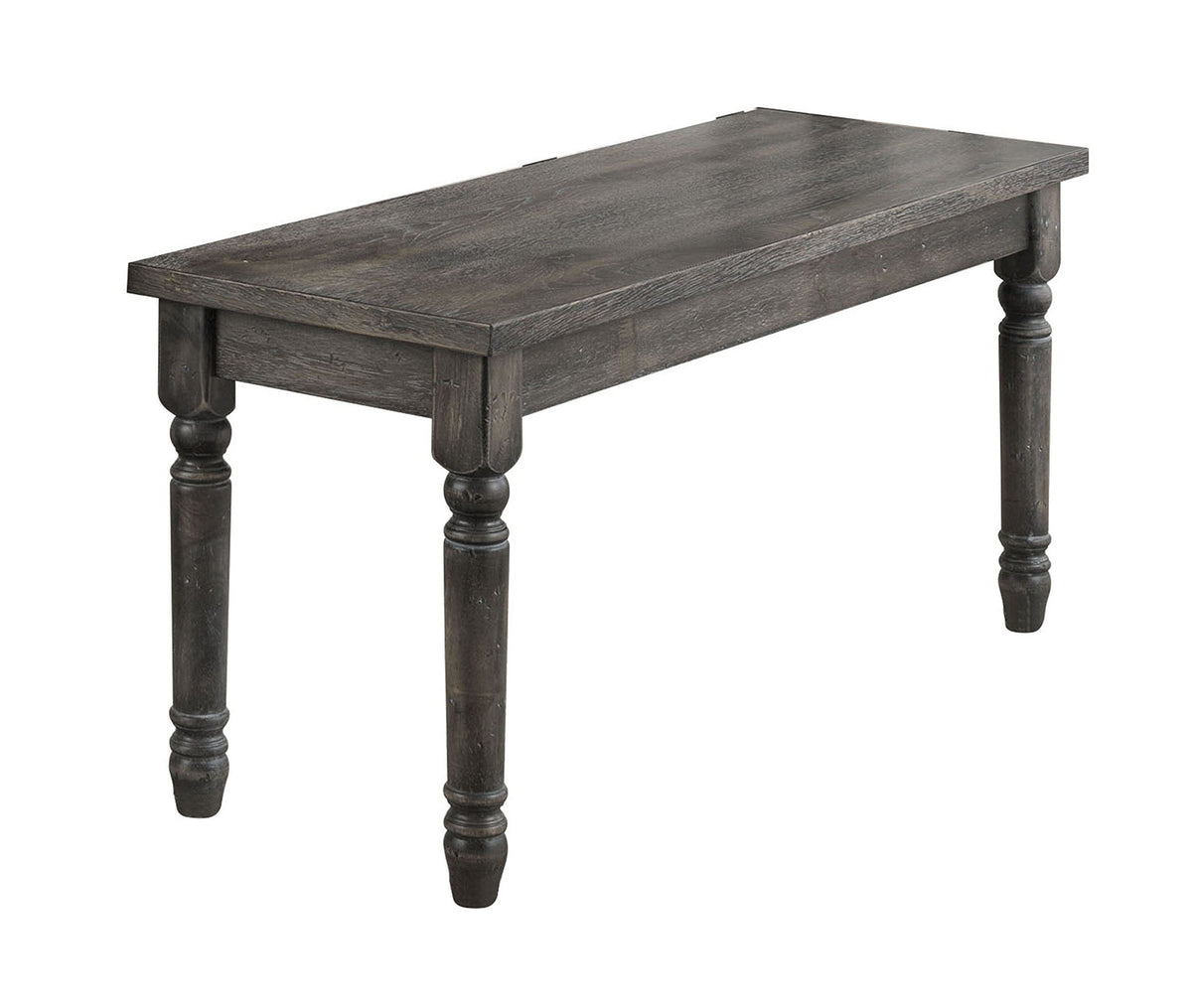 ACME Furniture Wallace Weathered Blue Washed Bench