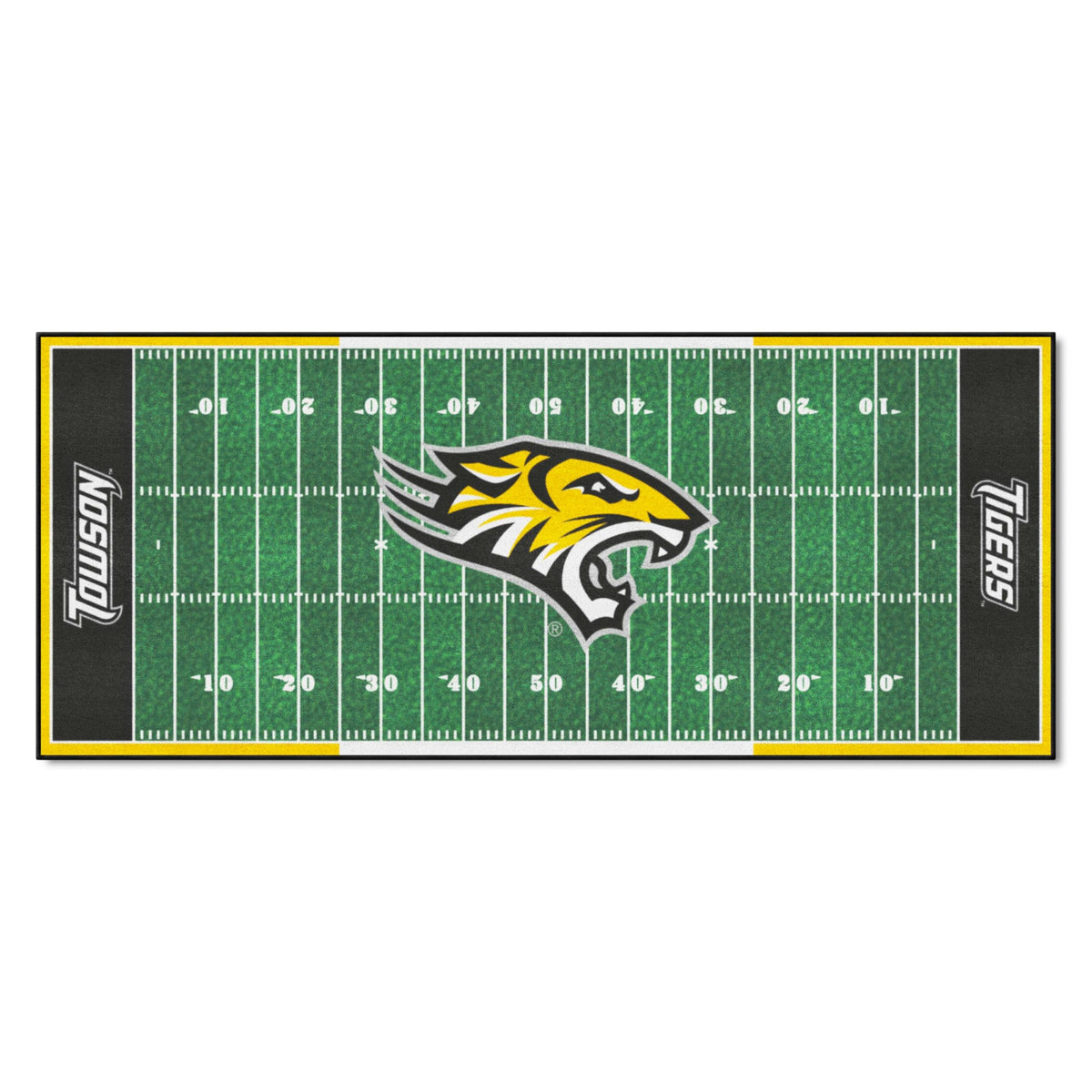 Fanmats 17124 Ncaa  Towson Tigers Field Runner Rug  30In. X 72In.