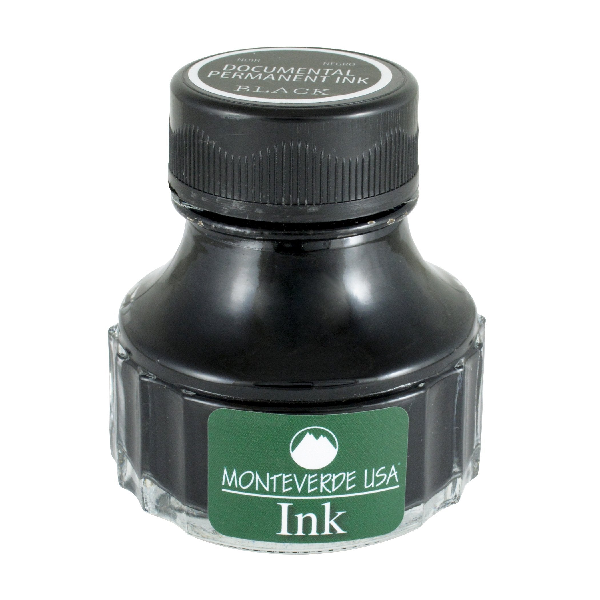 Monteverde Usa Ink, 90 Ml Documental Permanent Black (G308Db)