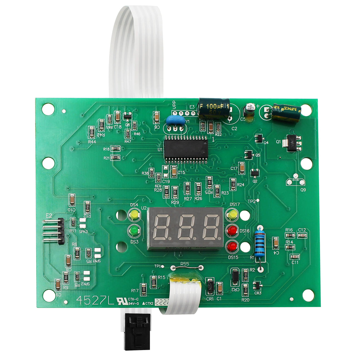 Idxl2Db1930 Display Board Replacement For Hayward H350Fdp And Induced Draft Heater Models H250Idl2, H350Idl2, And H400Idl2
