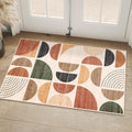 MUJOO Small Rug Washable,Boho 2x3 Area Rugs for Entryway Bathroom Entry Entrance Bedroom Kitchen,Front Door Mat Soft Throw Carpe