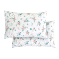 Elegant Comfort Ultra Soft Set Of 2 Floral Print Pillowcases - 1500 Premium Hotel Quality Microfiber, Soft And Smooth Envelope Closure 2-Piece Pillow Covers - Standard/Queen, Pink Celia