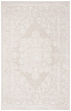 Safavieh Reflection Collection Accent Rug - 4' X 6', Creme & Ivory, Vintage Distressed Design, Non-Shedding & Easy Care, Ideal F