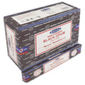 Satya 01347 Black Opium Incense Sticks, 12 Packs x 15g, One Size