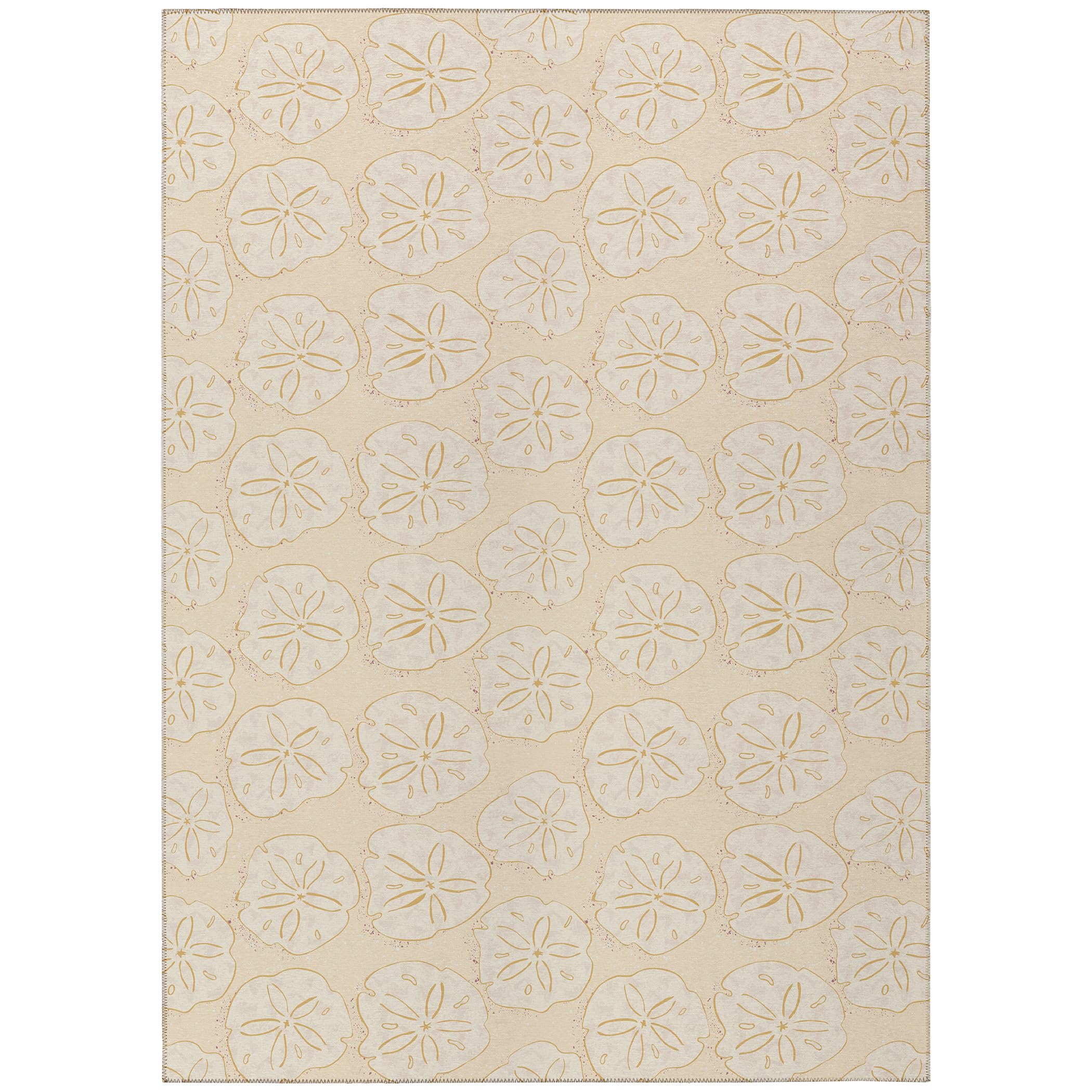 Addison Rugs Surfside Asr40 Sand 10' X 14' Indoor Outdoor Area Rug, Easy Clean, Machine Washable, Non Shedding, Bedroom, Living Room, Dining Room, Kitchen, Patio Rug