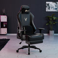 Green Soul Vision Pro MultiFunctional Ergonomic Gaming Chair, Leatherette Upholstery, 4D Armrests, Integrated Footrest, Sturdy 