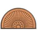 Notrax, Crescent, Rubber-Backed Natural Coir Doormat, Entry Mat For Indoor Or Outdoor Use, 24'X39', C04 (C04S2439Cr)