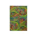 3D Rose Lime Hot Pink Orange n Purple Batik Paisley TWL_60517_1 Towel, 15 x 22