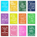 Vusnud 24 Packs - Gifts In Bulk Mini Inspirational Notebooks For Kids Party Favors, Small Motivational Notepads For Students, Cu