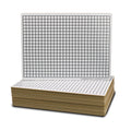 Flipside Products 9 x 12 Two Sided Dry Erase 3/8 Squares Grid Board, Math Manipulatives, Students and Classroom, Grid, Home Scho