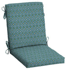 Arden Selections Outdoor Dining Chair Cushion 20 X 20, Water Repellent, Fade Resistant 20 X 20, Onyx Cebu