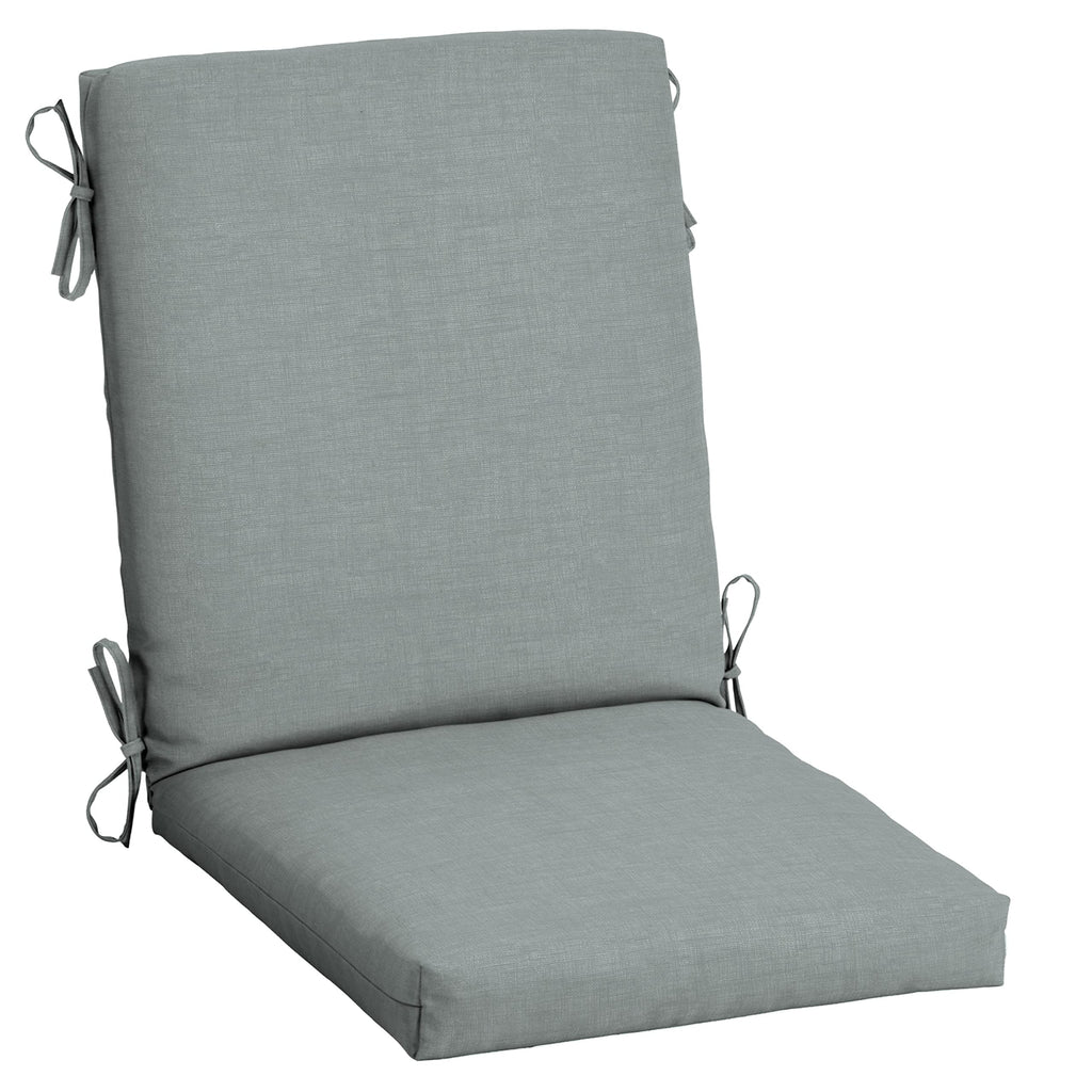 Arden Selections Outdoor Dining Chair Cushion, 20"x20", Stone Grey Leala, Polyester, Model ZM01173B-D9Z1