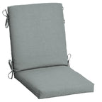 Arden Selections Outdoor Dining Chair Cushion, 20"x20", Stone Grey Leala, Polyester, Model ZM01173B-D9Z1