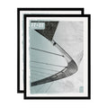 MCS Foundation 17x22 Poster Frame Traditional Black, Vertical & Horizontal Wall Hanging Large Picture Frame for Photos, Posters 