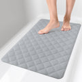 Yolife Bathtub Shower Mat Non Slip, Natural Rubber Bath Tub Floor Liner Mats with Strong Suction Cups for Inside Shower Bathroom