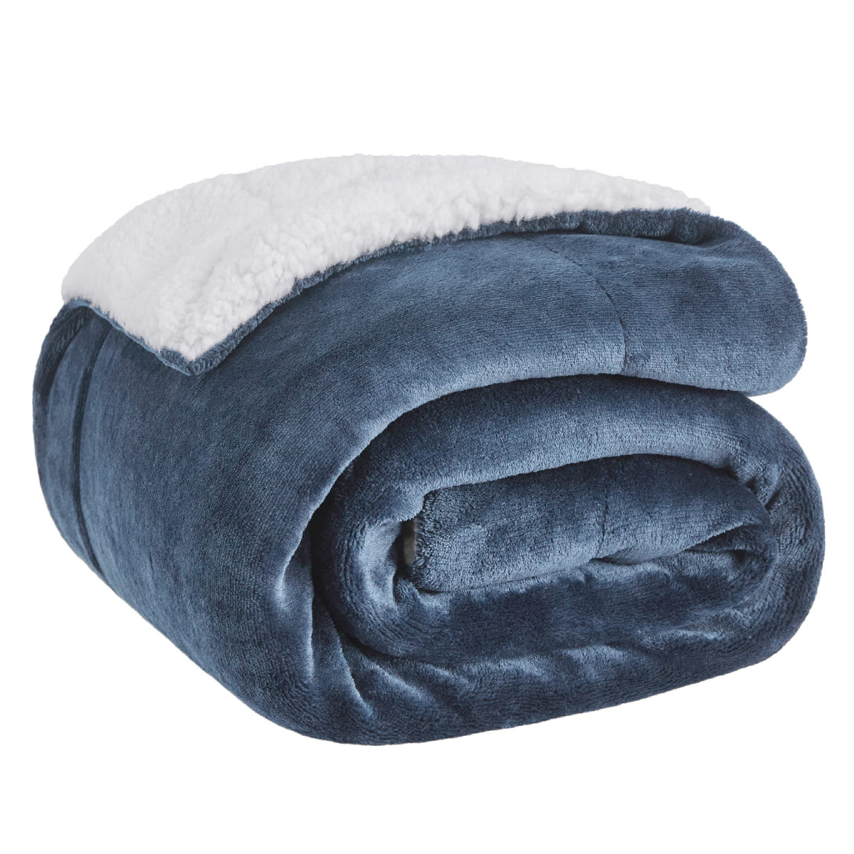 Bedsure Sherpa Fleece Throw Blanket For Couch - Thick And Warm Blanket For Winter, Soft Fuzzy Plush Throw Blanket For All Season