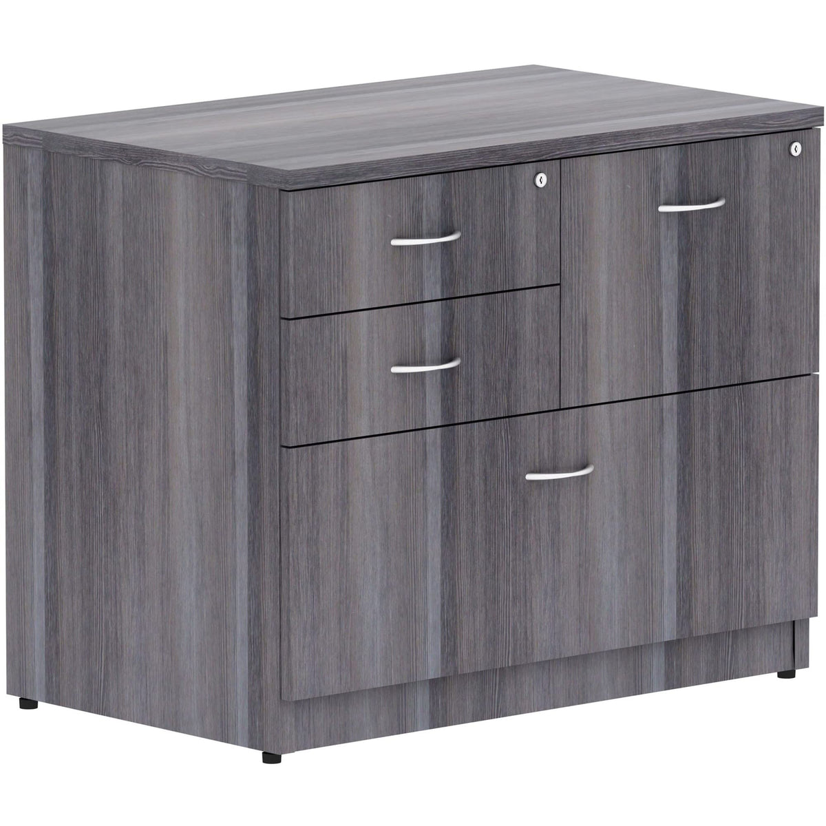 Lorell 2-Box/1-File 4-Drawer Lateral File