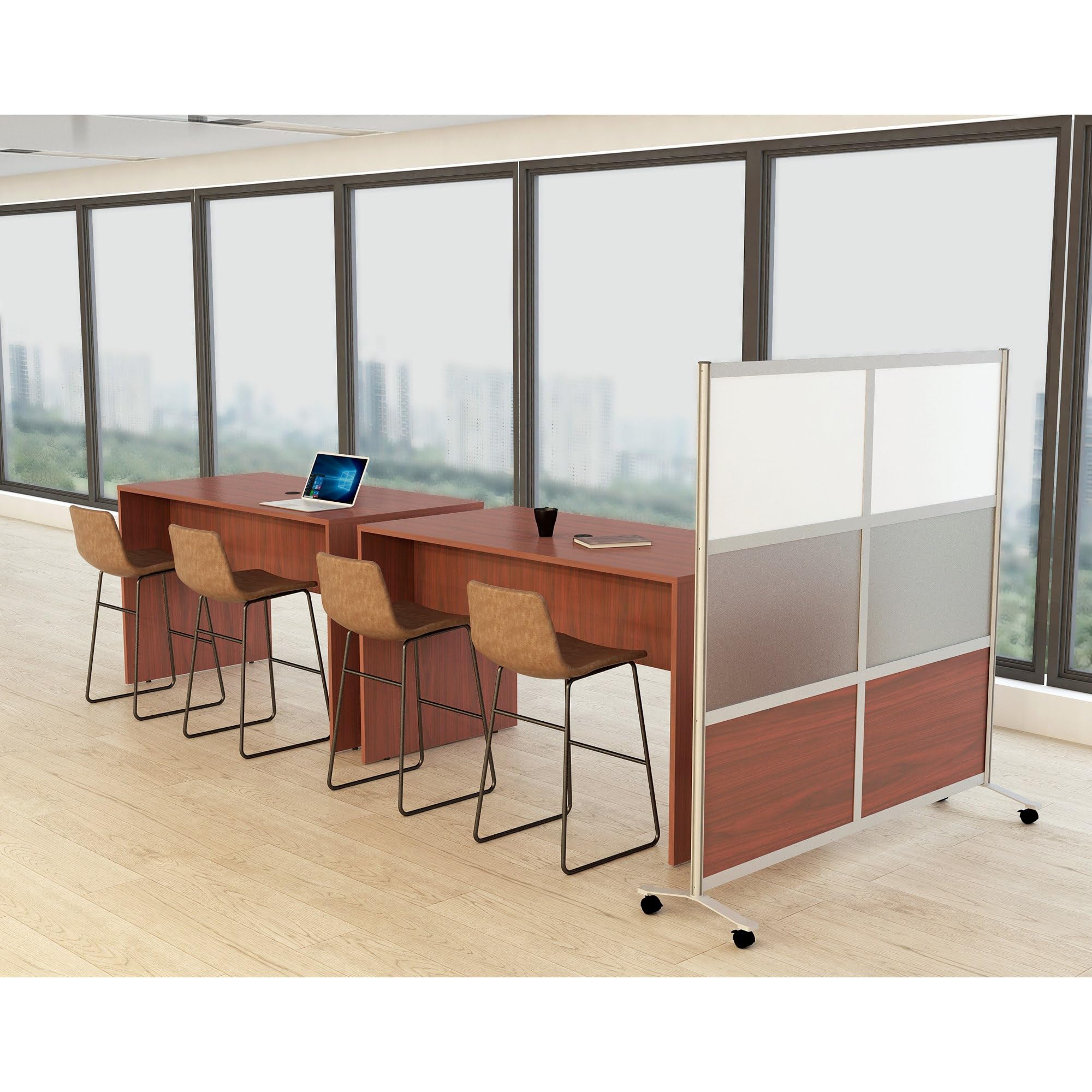Lorell Essentials Laminate Standing Height Table - Thumbnail 3