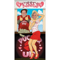 Fun Express Kissing Booth Photo Door Banner