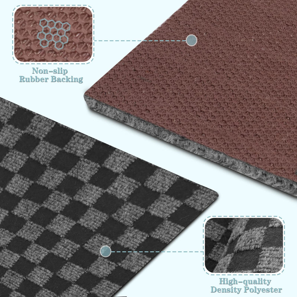 Runner Rug 2Ft X 68Ft, Ayoha 2'-82' Utility Carpet Runner For Entryway Hallway Aisles Balcony Garages, Area Rugs With Non-Slip R