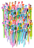 Yyaaloa 140Pcs Cute Cartoon Novelty Gel Ink Pens Cartoon Animal Writing Pens 0.5 Mm Black Ink Assorted Styles Fun Kawaii Pens Bu