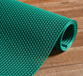 VNQ! Anti Skid & Multipurpose Rubber Mat/Bathroom Mat/Shower Mat/Carpet/Rugs/Rainmat/Swimming Pool Mat Colour Green|(2X12 Feet)