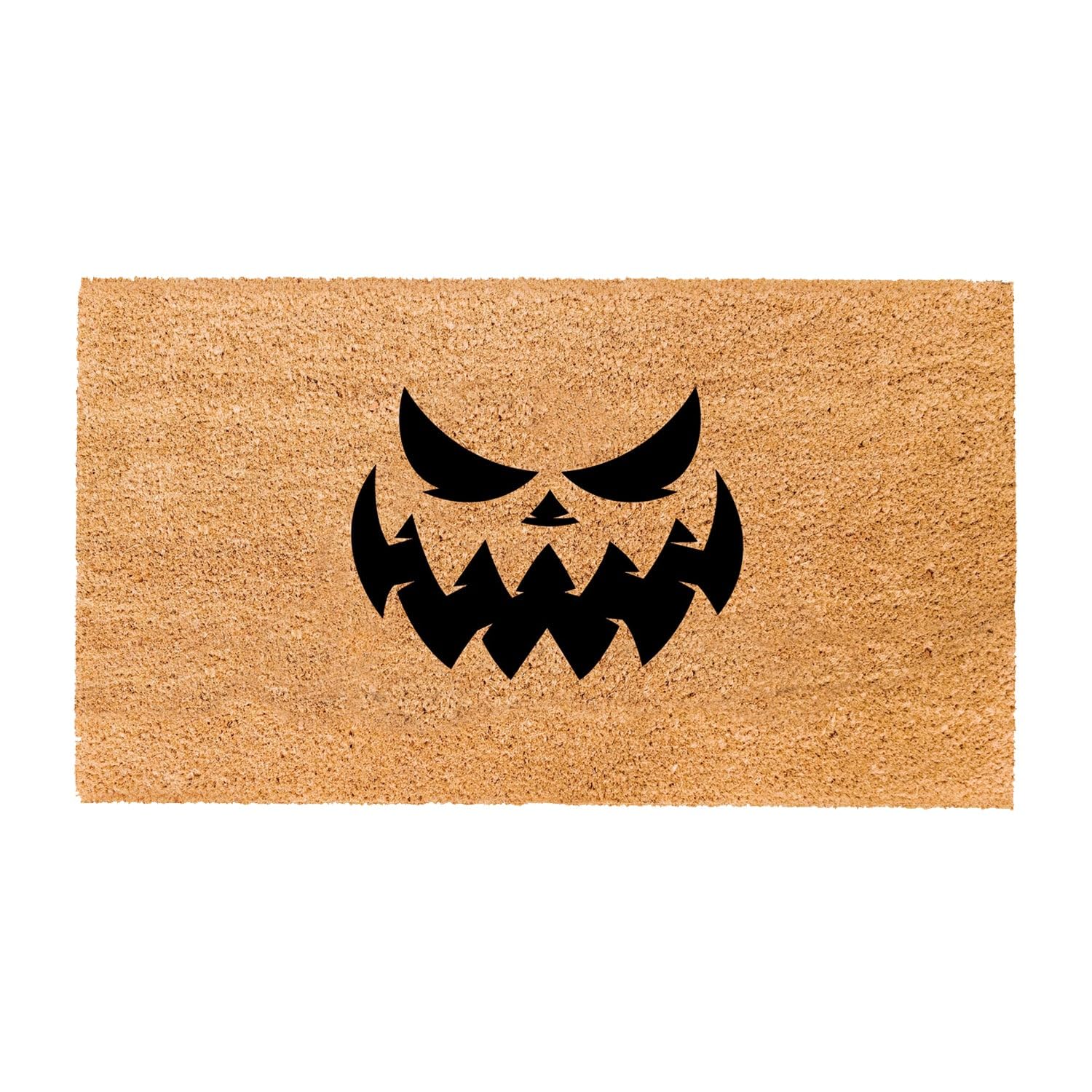 Theodore Magnus Natural Coir Doormat With Non-Slip Backing - 17 X 30 - Outdoor/Indoor - Halloween Door Mat - Spooked