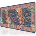 Anyshock Tiger Desk Matt For Desktop, Floral Gaming Cute Desk Mat, Non Slip Keyboard And Mouse Pad, Stitched Edges Large Desk Pa