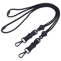 Wisdompro 2 Pack Of 23 Inch Durable Round Cord Heavy Duty Lanyard With Safety Breakaway Buckle, Detachable Buckle And Metal Hook