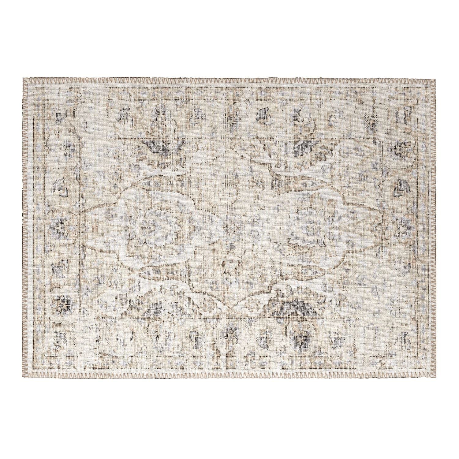Marbella Mb5 Ivory Traditional Rug Rectangle 10' X 14'