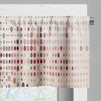 Ambesonne Polka Dot Window Valance Pack Of 2, Surreal Composition Of Dreamy Spots Art Modern Pastel Abstract Rounds, Rod Pocket Curtain Valances Kitchen Bedroom, 54' X 18',Blush Lilac And Eggshell