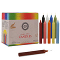 Raajsee Unscented Mini Taper Candles (Multi-color) | 4 Inches Dinner Candle Sticks| Smokeless, and Dripless| Paraffin Wax with C