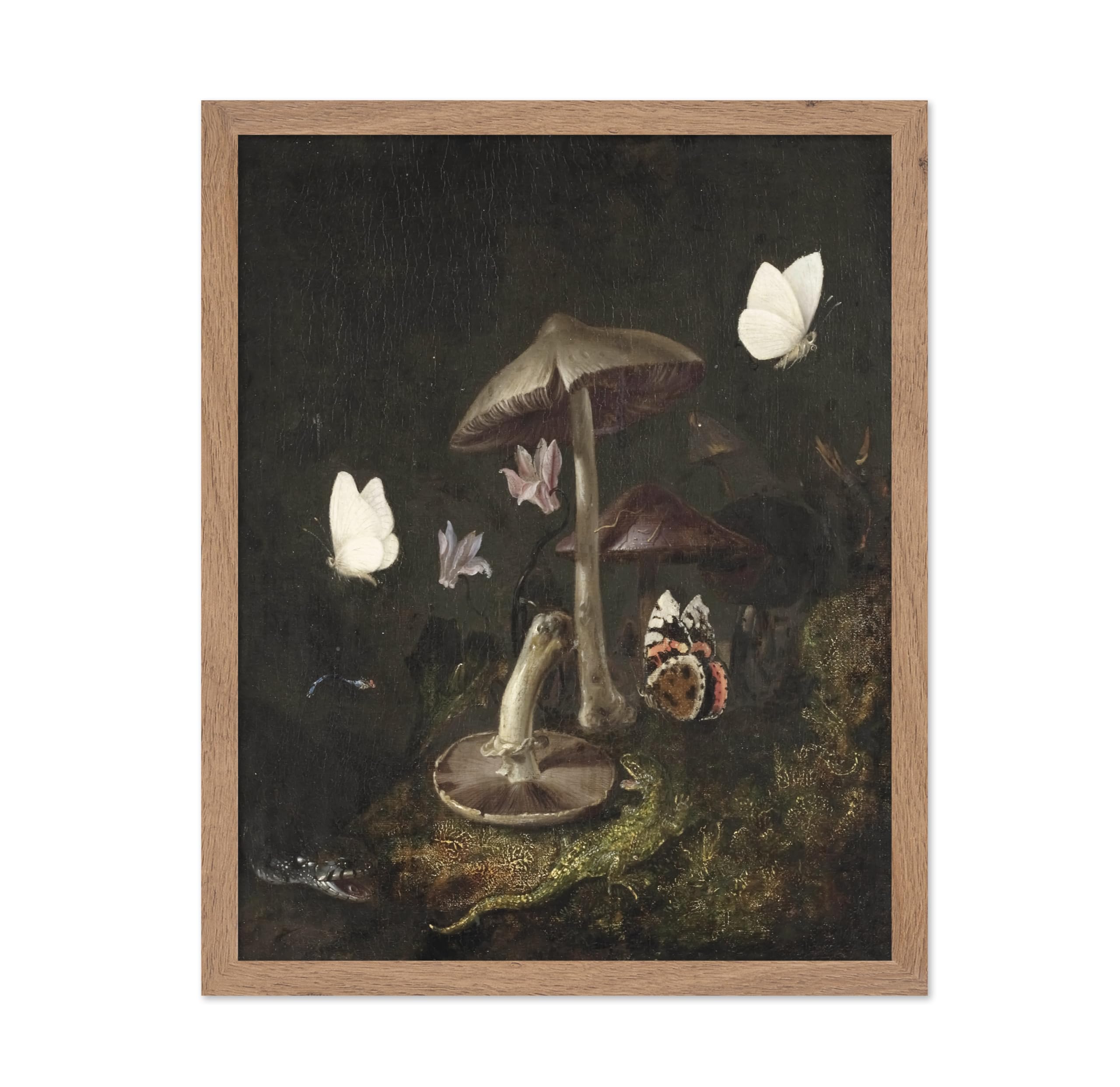 Poster Master Vintage Poster - Dark Cottagecore Art Print - Unique Wall Decor Gift for Home, Living Room, Kitchen, Office, Bedro