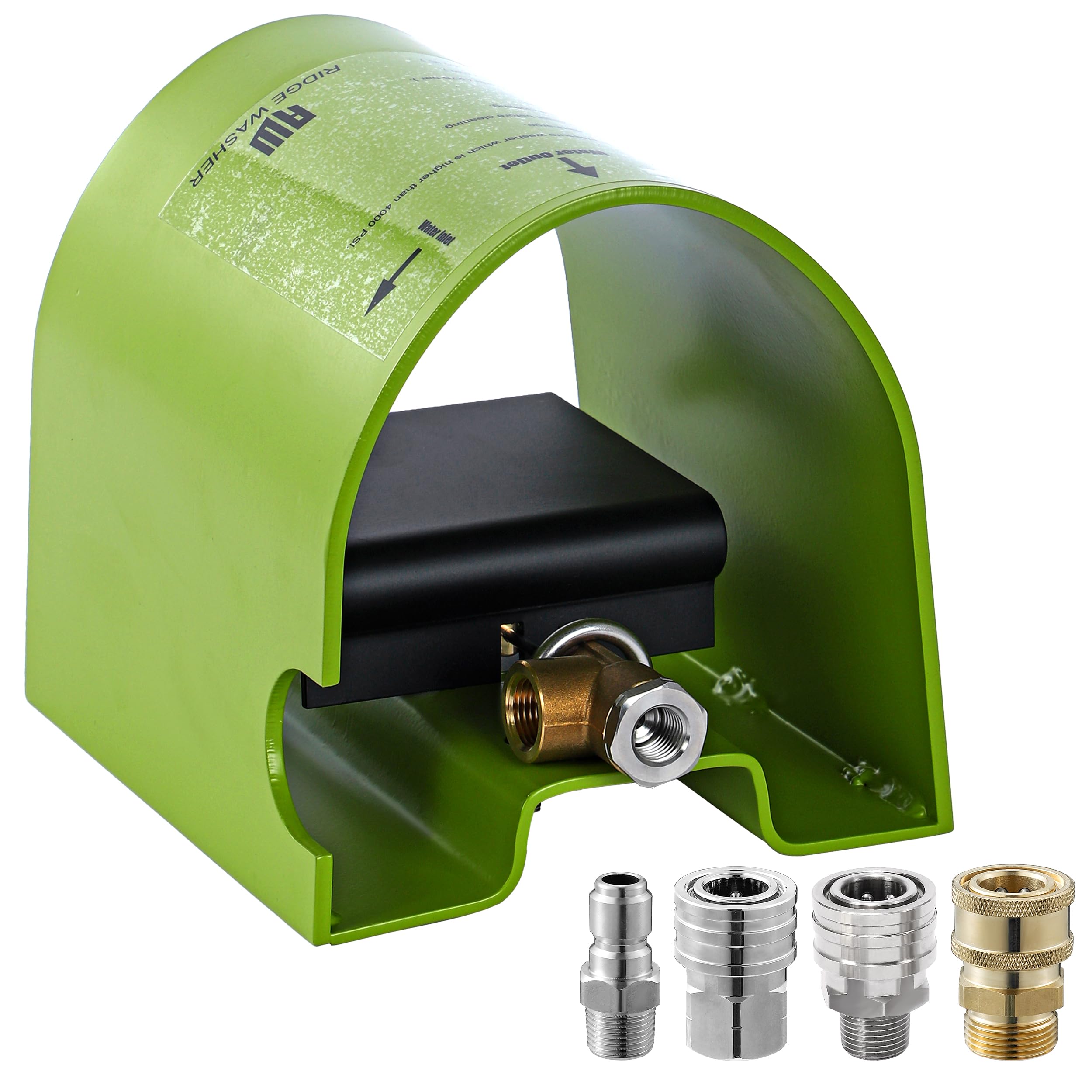 Ridge Washer Foot Valve Sewer Jetter Kit For Pressure Washer, Power Washing Ball Valve, 4000 Psi Foot Control Valve