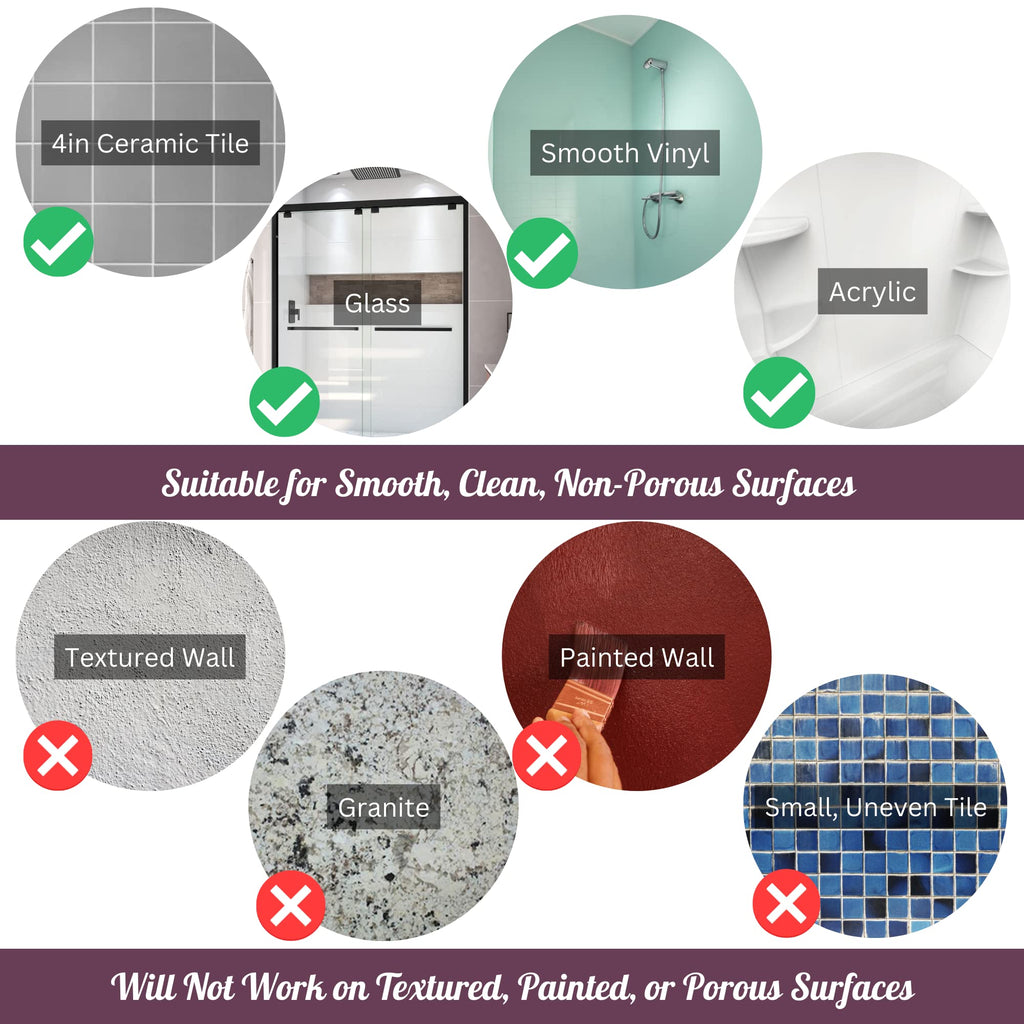 Changing Lifestyles Safe-Er-Grip Soap Dish With Razor Hooks