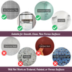 Changing Lifestyles Safe-Er-Grip Soap Dish With Razor Hooks