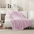 Jooja Throw Blanket For Couch Super Soft Blankets For Bed Comfy Cozy Blanket Knit Fuzzy Plush Fleece Blanket Gift For Women Ligh