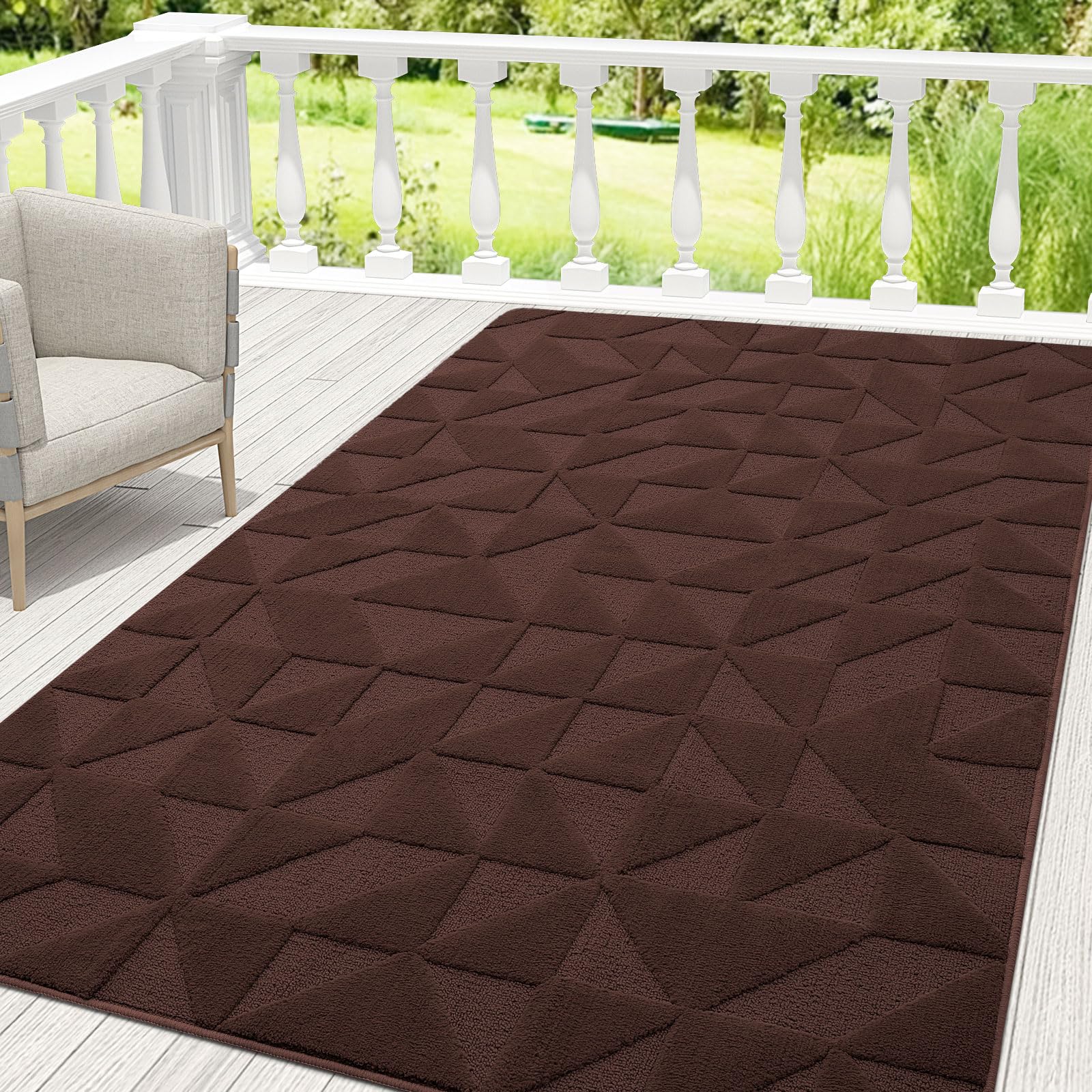 Olanly Door Mats Indoor, Non-Slip, Absorbent, Dirt Resist, Entrance Washable Mat, Low-Profile Inside Entry Doormat For Entryway