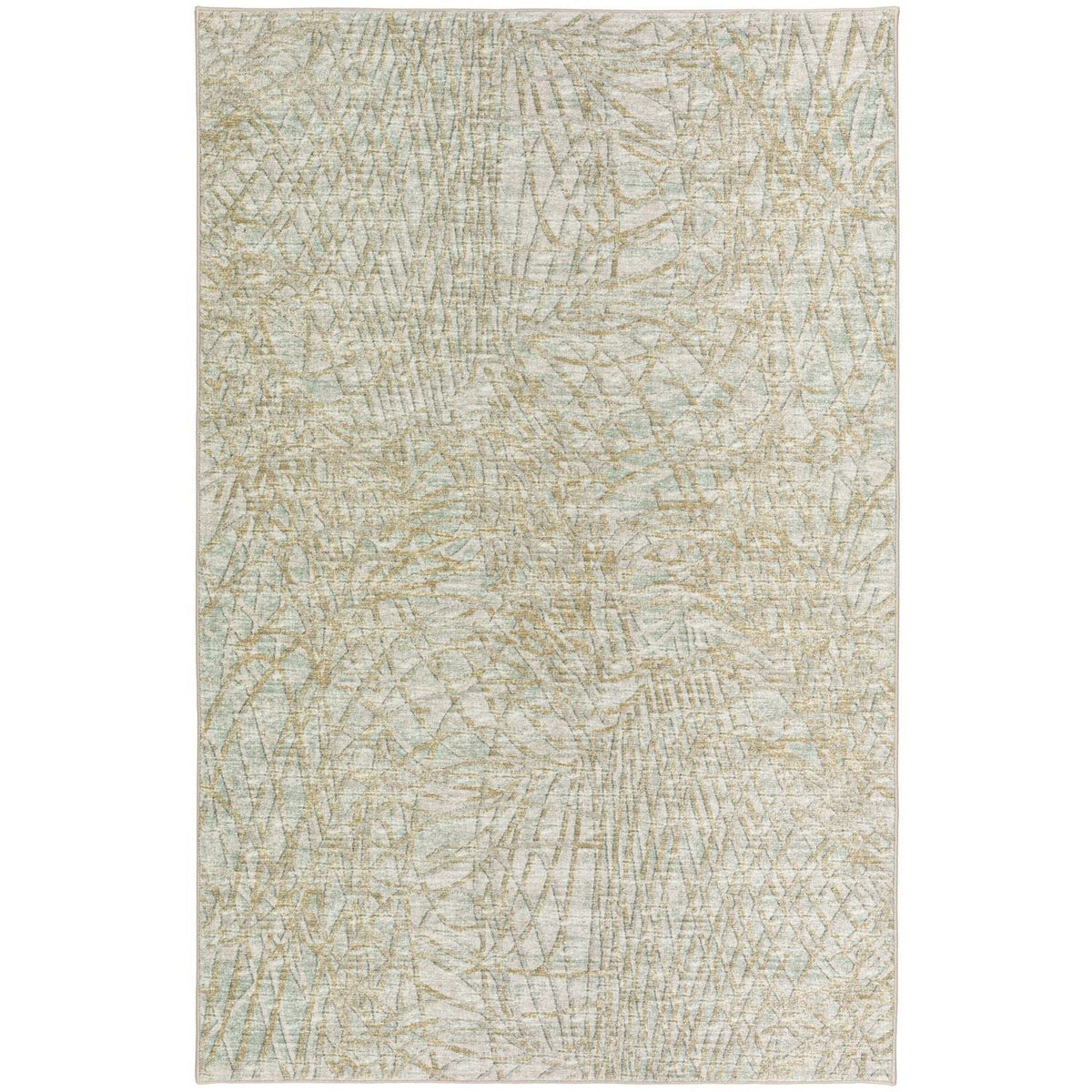Winslow Wl2 Green Transitional Rug Rectangle 9' X 12'