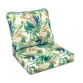 Lvtxiii Outdoor Deep Seat Cushion Patio Seat And Back Cushion Set Seasonal Chair Cushion For Dining Arm Chairs, Wicker Chairs An