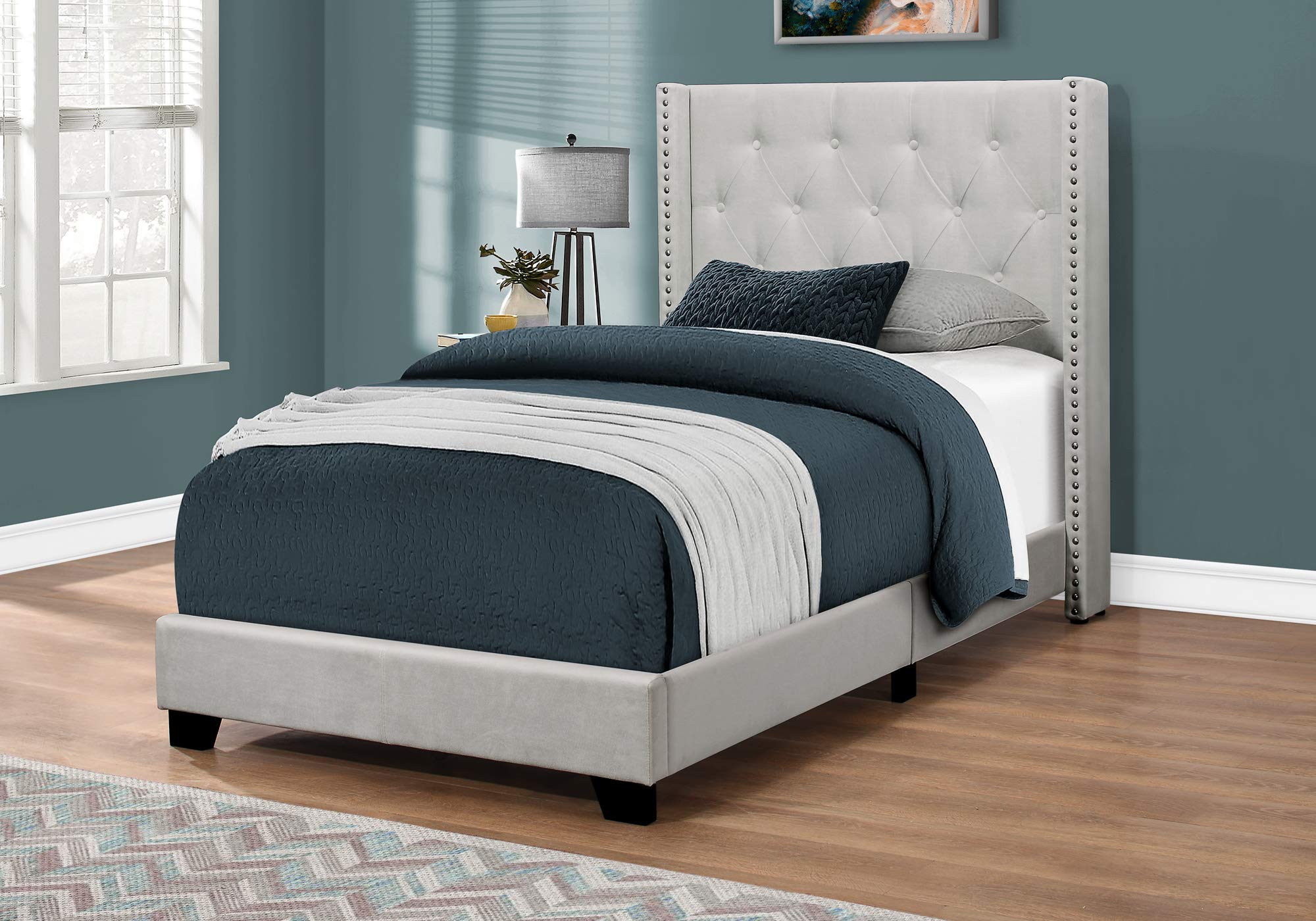 Monarch Specialties Twin Size Bed - Thumbnail 3
