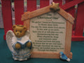 Nativity Prayer Plaque Cherished Teddies 176362
