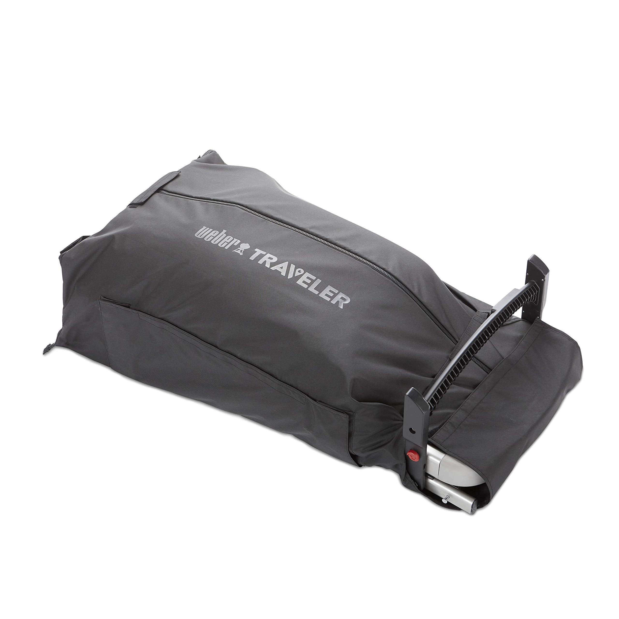 Weber Traveler Cargo Protector Grill Cover, Heavy Duty And Water-Resistant