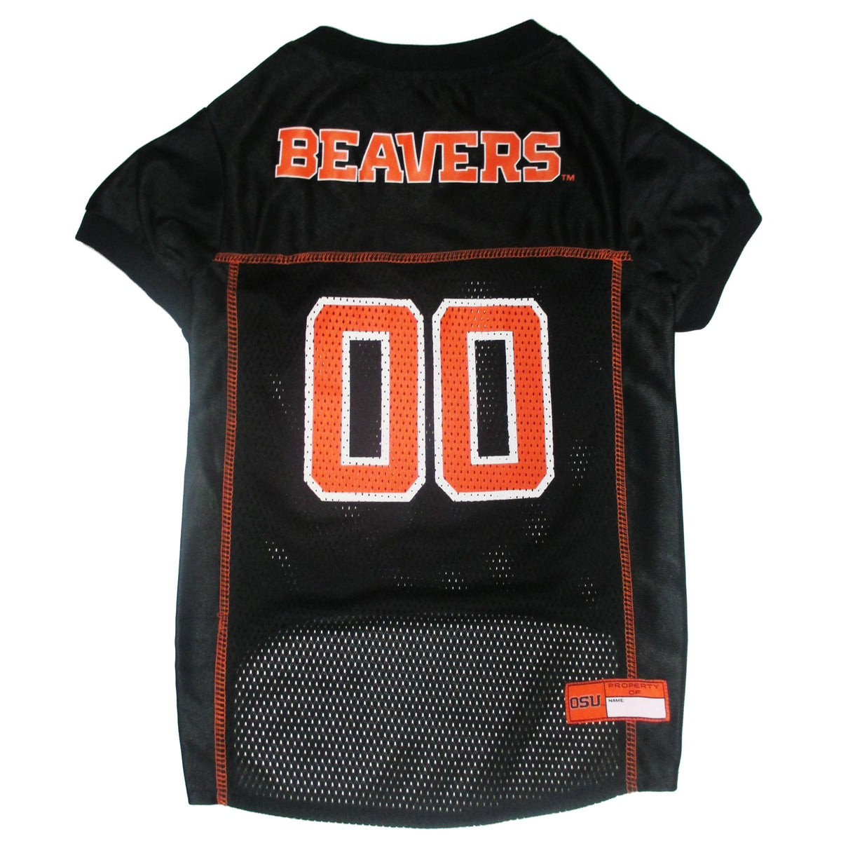 Ncaa College Oregon State Beavers Mesh Jersey For Dogs  Cats, Xx-Large Licensed Big Dog Jersey With Your Favorite Footballbasket