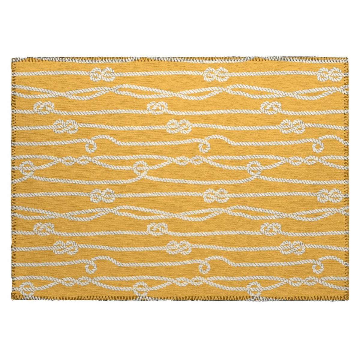 Harbor Ha7 Gold Coastal Rug Rectangle 9' X 12'